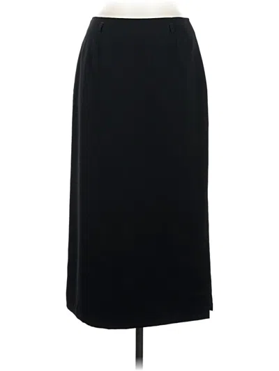 Pre-owned Sag Harbor Formal Skirt In Black