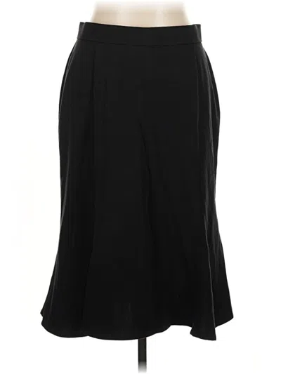 Pre-owned Sag Harbor Formal Skirt In Black