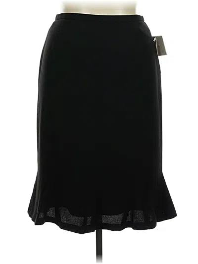 Pre-owned Sag Harbor Formal Skirt In Black
