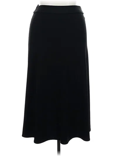 Pre-owned Sag Harbor Formal Skirt In Black