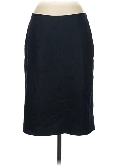 Pre-owned Sag Harbor Formal Skirt In Blue