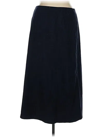 Pre-owned Sag Harbor Formal Skirt In Blue
