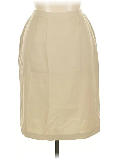 Pre-owned Sag Harbor Formal Skirt In Brown