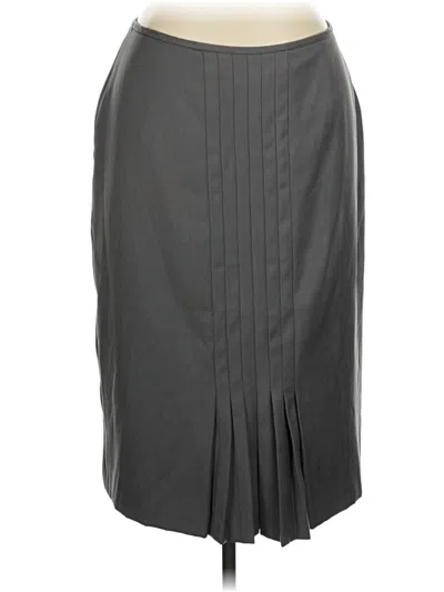 Pre-owned Sag Harbor Formal Skirt In Gray