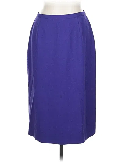 Pre-owned Sag Harbor Formal Skirt In Purple