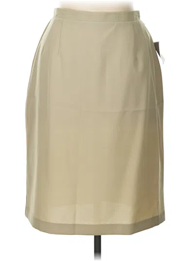 Pre-owned Sag Harbor Formal Skirt In Tan