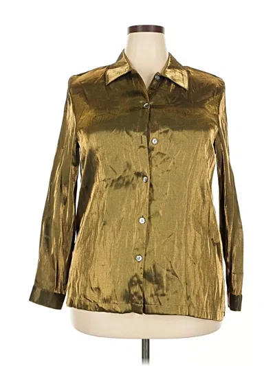 Pre-owned Sag Harbor Jacket In Gold