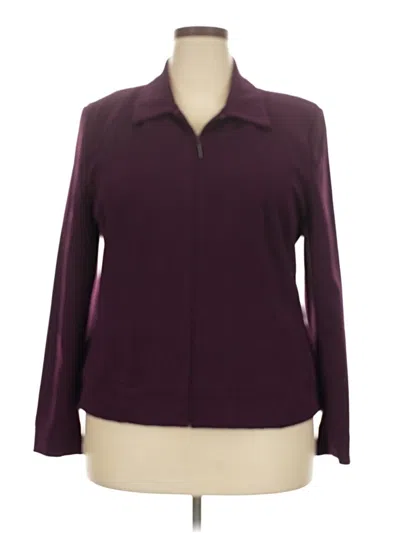 Pre-owned Sag Harbor Jacket In Purple
