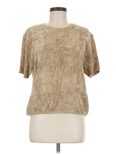 Pre-owned Sag Harbor Pullover Sweater In Brown