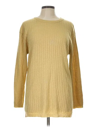 Pre-owned Sag Harbor Pullover Sweater In Gold