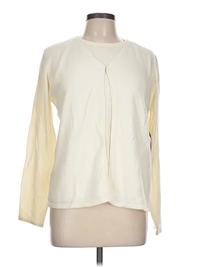 Sag Harbor Pullover Sweater In White