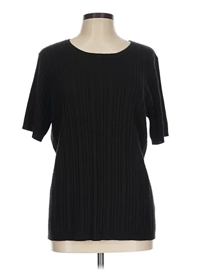 Pre-owned Sag Harbor Short Sleeve T-shirt In Black