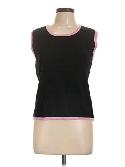 Pre-owned Sag Harbor Sleeveless T-shirt In Black
