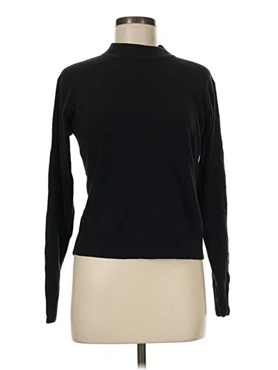 Pre-owned Sag Harbor Turtleneck Sweater In Black