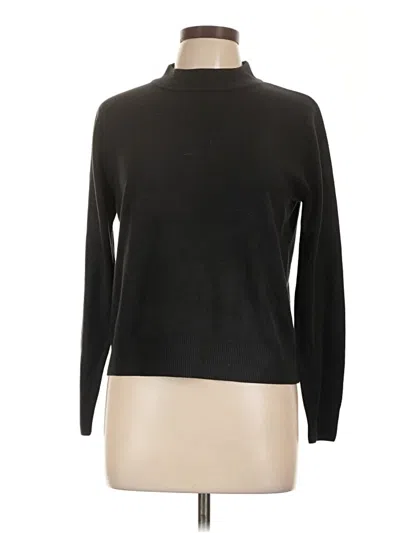 Pre-owned Sag Harbor Turtleneck Sweater In Black