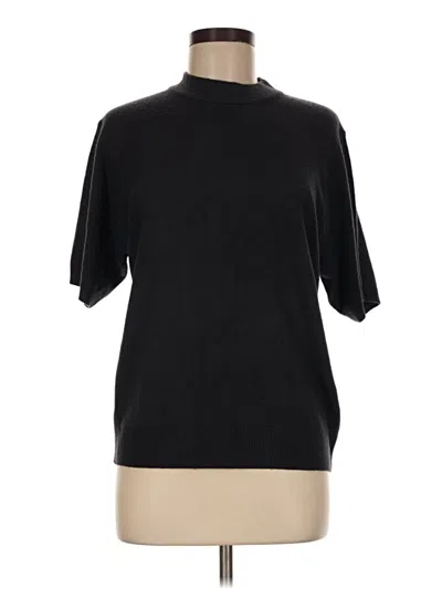 Pre-owned Sag Harbor Turtleneck Sweater In Black