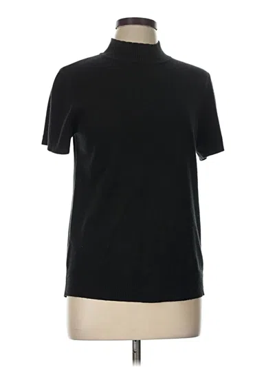 Pre-owned Sag Harbor Turtleneck Sweater In Black