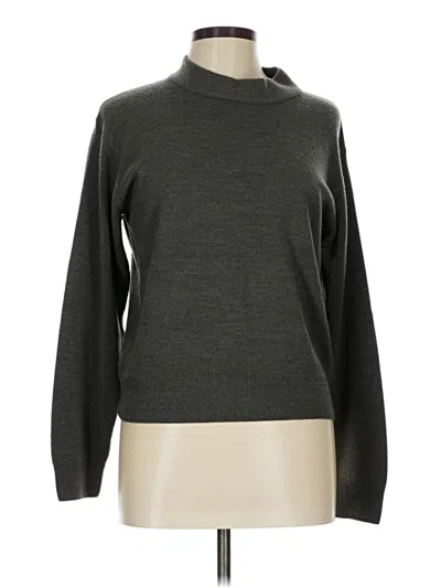 Pre-owned Sag Harbor Turtleneck Sweater In Gray