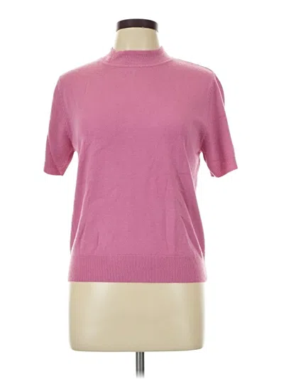 Pre-owned Sag Harbor Turtleneck Sweater In Pink