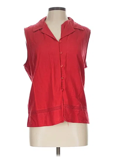 Pre-owned Sag Harbor Vest In Red
