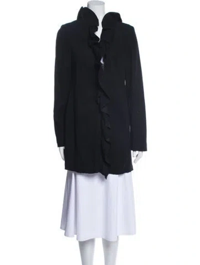 Pre-owned Saga Coat In Black