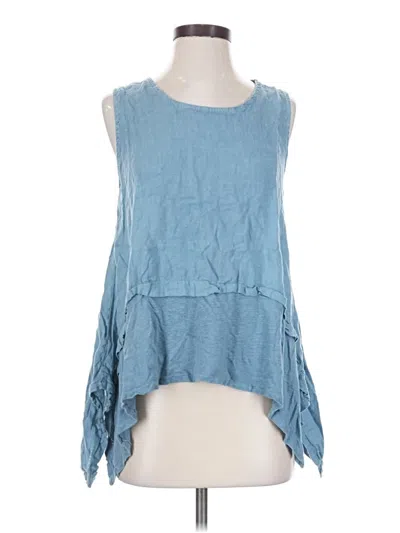 Pre-owned Saga Sleeveless T-shirt In Blue