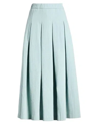 Sage And Ivy Woman Denim Skirt Blue Size 4 Cotton