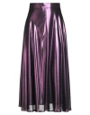 Sage And Ivy Woman Midi Skirt Purple Size 6 Polyester