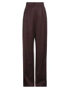 Sage And Ivy Woman Pants Chocolate Brown Size 4 Wool In Multi