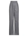 Sage And Ivy Woman Pants Grey Size 6 Polyester, Viscose, Elastane In Gray