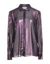 Sage And Ivy Woman Shirt Mauve Size 4 Polyester In Purple