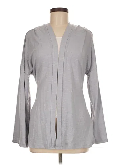 Pre-owned Sage Cardigan Sweater In Gray