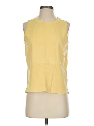 Pre-owned Sage Cardigan Sweater In Yellow