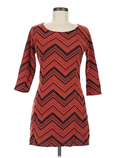 Pre-owned Sage Casual Dress In Red