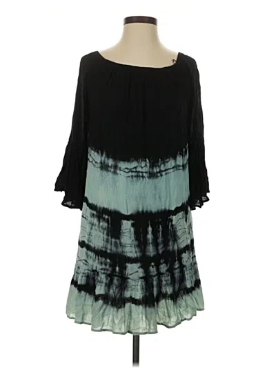 Pre-owned Sage Casual Dress In Teal