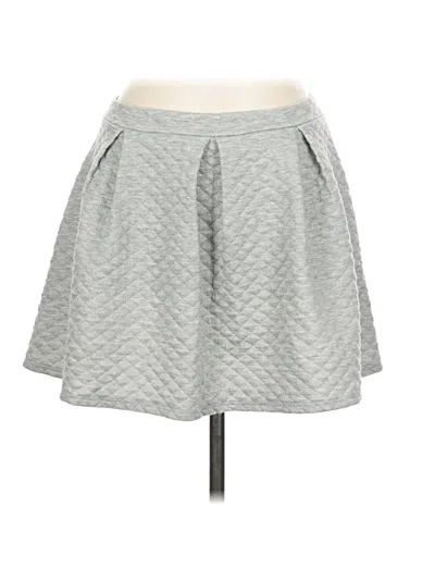 Pre-owned Sage Casual Skirt In Gray