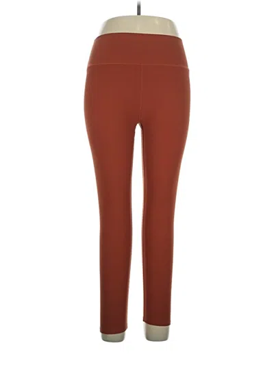 Pre-owned Sage Collective Active Pants In Brown