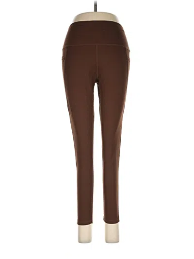 Pre-owned Sage Collective Active Pants In Brown