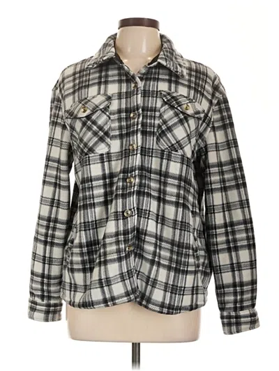 Pre-owned Sage Collective Cardigan Sweater In Gray