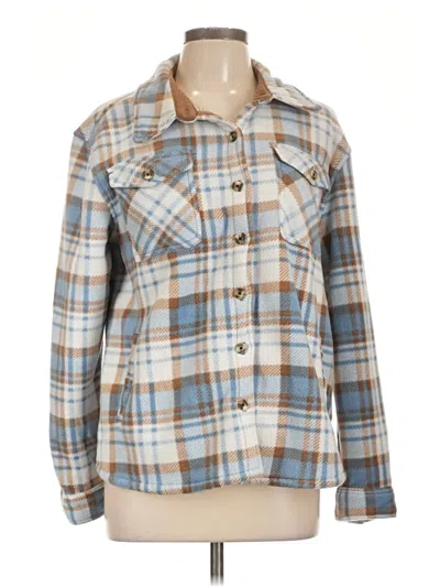 Pre-owned Sage Collective Cardigan Sweater In Tan