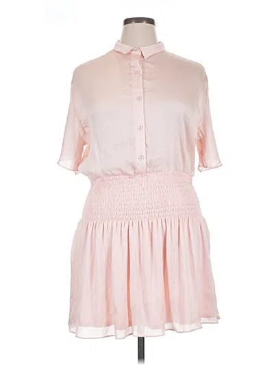 Pre-owned Sage Collective Casual Dress In Pink