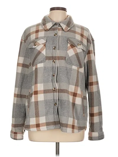 Pre-owned Sage Collective Jacket In Gray
