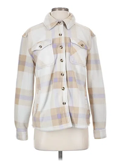 Pre-owned Sage Collective Jacket In Ivory