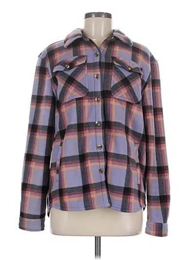 Pre-owned Sage Collective Jacket In Purple