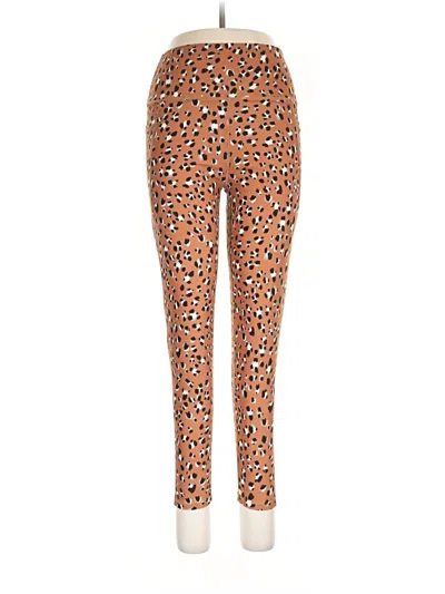 Pre-owned Sage Collective Leggings In Brown