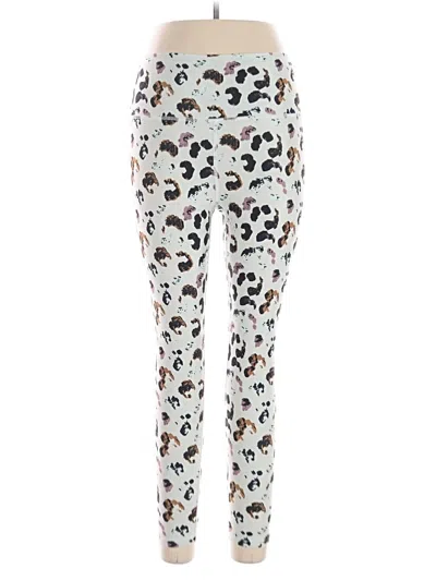 Pre-owned Sage Collective Leggings In Silver