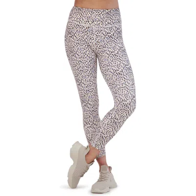 Sage Collective Sage Collective Leopard High Waist 7/8 Leggings In Leopard Speckle