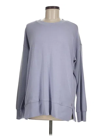 Pre-owned Sage Collective Long Sleeve T-shirt In Gray