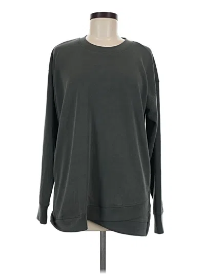 Pre-owned Sage Collective Long Sleeve T-shirt In Gray