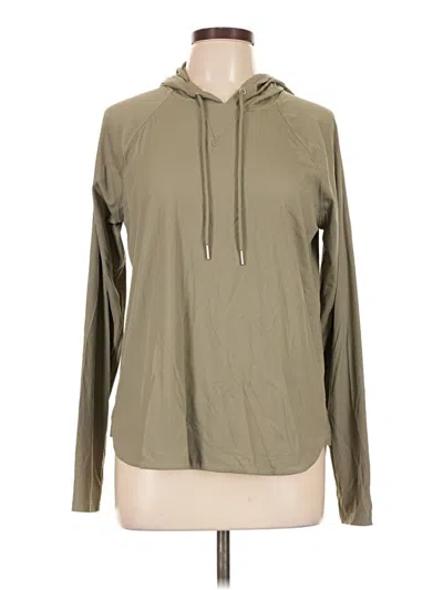 Pre-owned Sage Collective Long Sleeve T-shirt In Tan